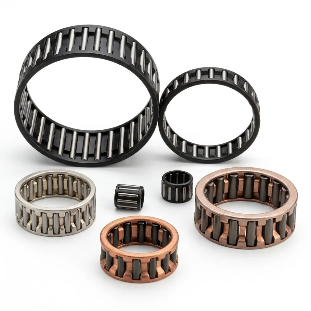 “High precision needle roller and cage assembly for high speed, low friction and compact bearing applications in gearboxes and automotive systems”