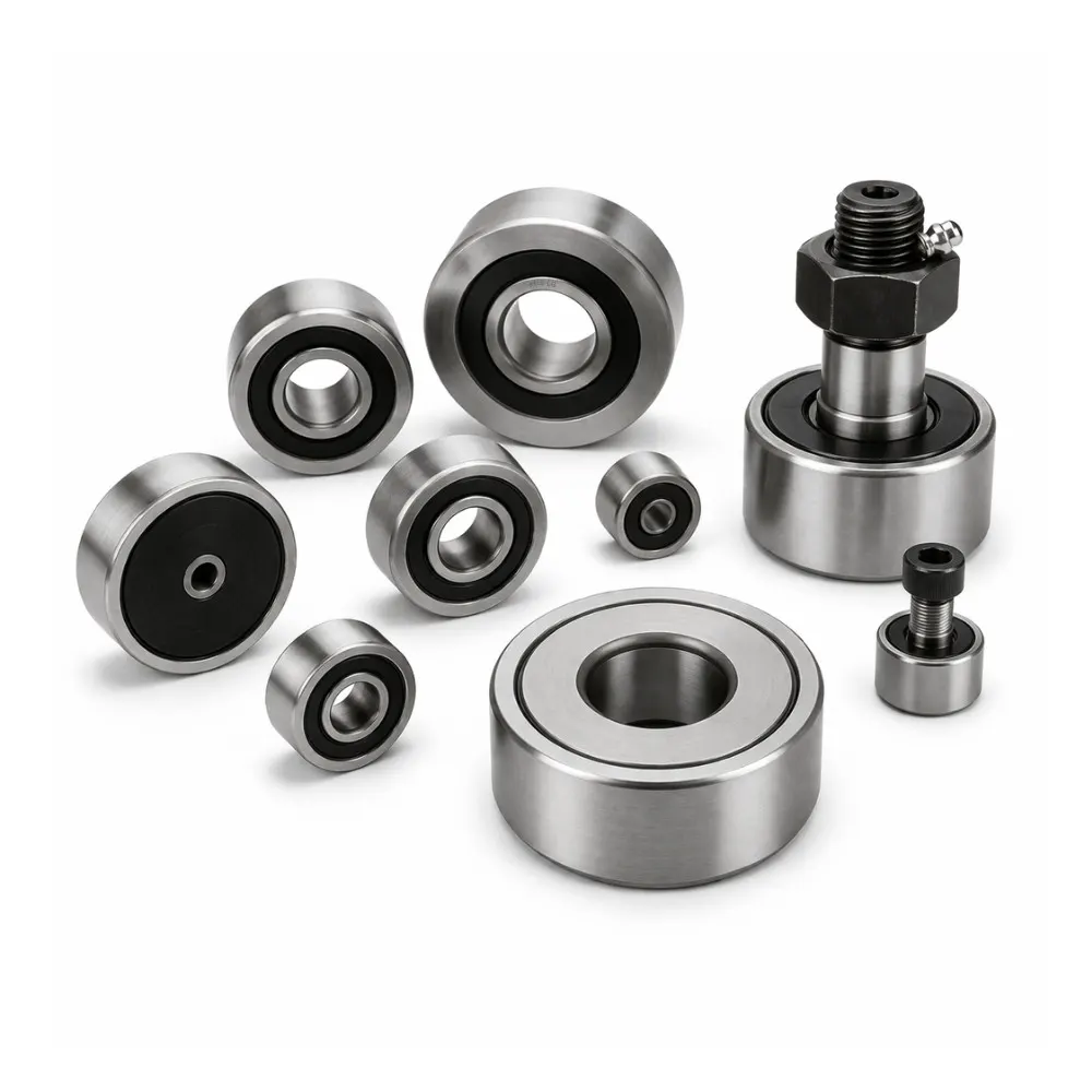 “Stud and yoke type track roller bearing for cam follower and linear motion applications”